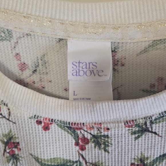 Stars Above Womens Christmas Pajamas - Picture 2 of 2